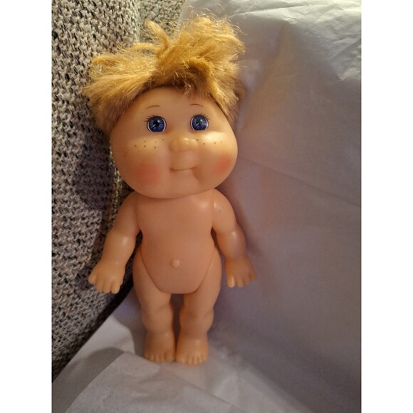 Cabbage‎ Patch Kid Doll Splashin Kids HM#3 Blue Eye Hard Body Aqua signed - Picture 3 of 8